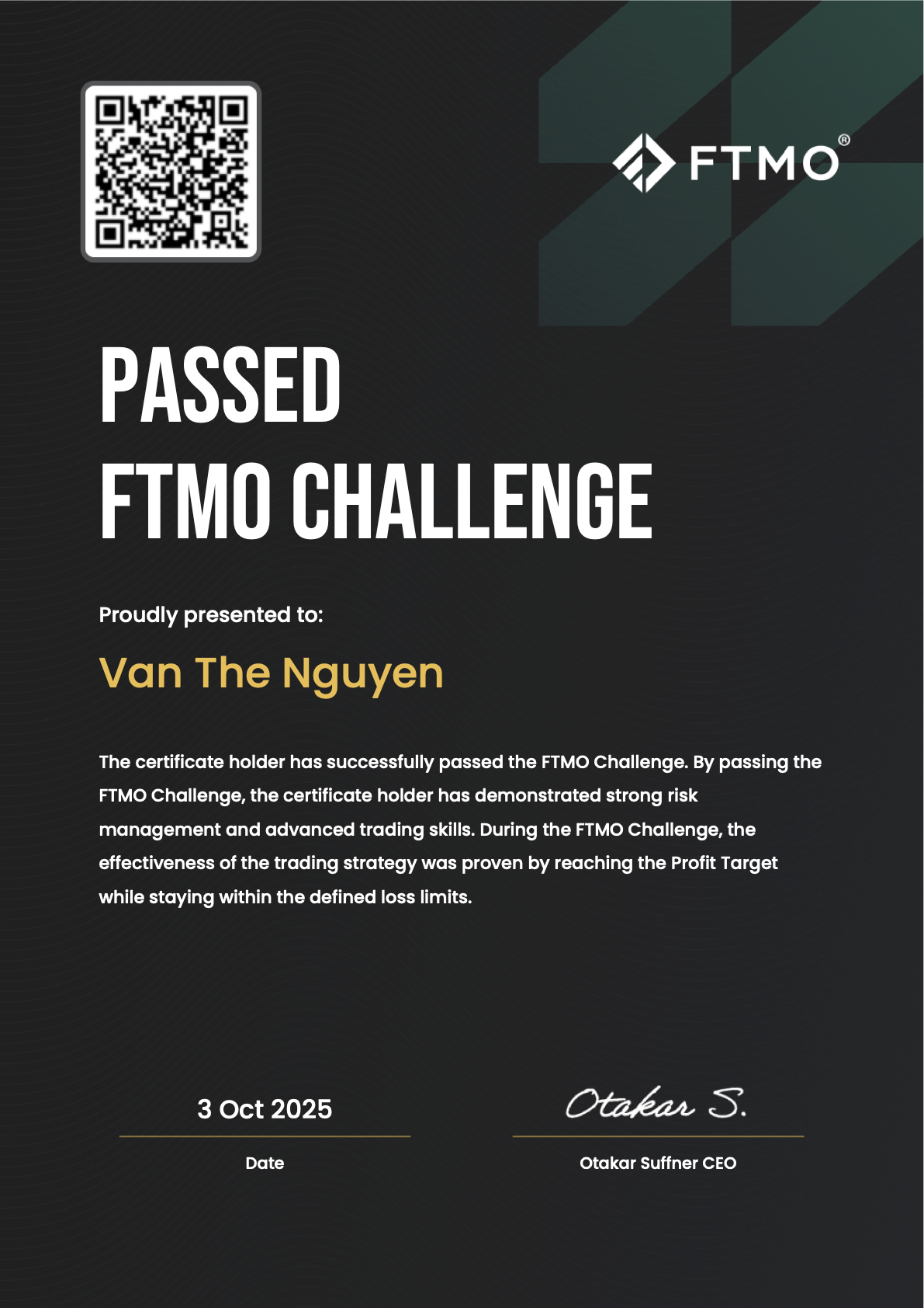 FTMO Challenge